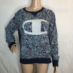 Champion Paint Splatter Logo Sweatshirt